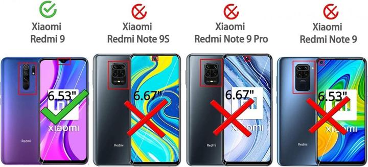 Produktbild Screenguard Xiaomi Redmi 9 Full Screen Panzerglas Schutzfolie 2.5D 9H (1 Stück, Xiaomi Redmi 9)