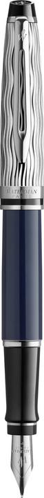 Actual product image Waterman Fountain Pen Expert DeLuxe C.C Deep Lacquer F (Blue, 1 x)