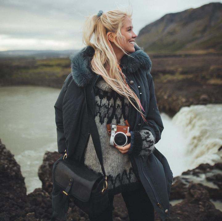Produktbild Only-Bags.Store Leder-Messenger-Tasche, Kameratasche für spiegellose, Sofortbild-, DSLR-Kameras, Reisetasche (Kamera Schultertasche)