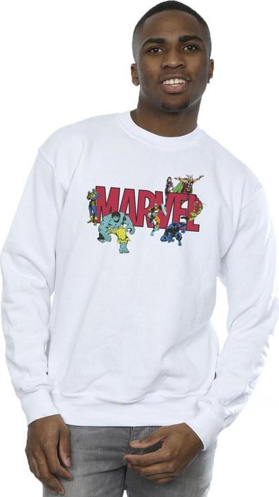 Image du produit - Sweat COMICS CHARACTERS - Homme (XL)