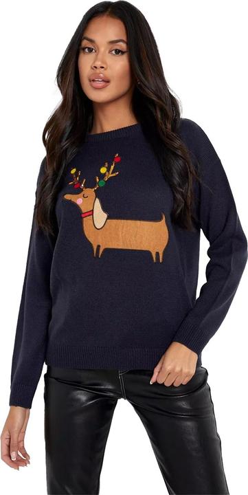 Image du produit Brave Soul Pull au design de Noël (M)