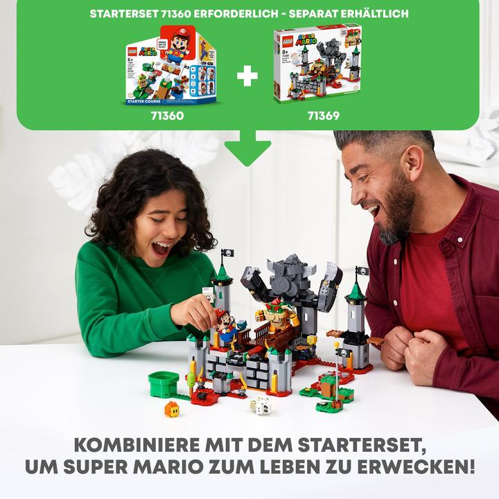Image du produit LEGO Ensemble d'extension de la forteresse de Bowsers (71369, LEGO Super Mario)