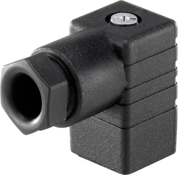 Produktbild Bürkert Gerätesteckdose Form C, mit Gleichrichter, Varistor, LED und 3 m Kabel, 12 - 24 V/AC/DC (Diverse)