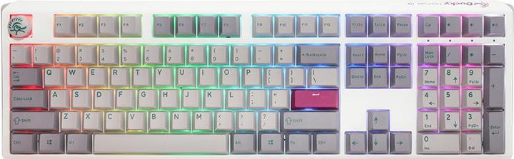 Image du produit Ducky One 3 Mist Grey Clavier de jeu, RGB LED - MX-Ergo-Clear (US, Filaire)