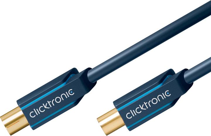 Actual product image clicktronic Connection cable (95 dB, Antenna cable)