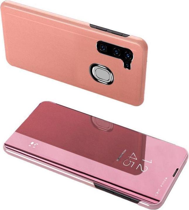 Produktbild Hurtel Clear View Case Cover für Samsung Galaxy A11 / M11 rosa (Samsung Galaxy A11, Samsung Galaxy M11)