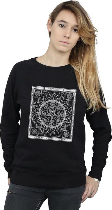 Actual product image Supernatural Womens/Ladies Pentagram Pattern Sweatshirt (XXL)
