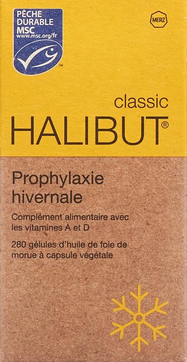 Actual product image Halibut Vitamin A and D capsules (280 Piece, Capsules, 107 g)