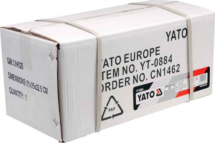 Yato Professional Toolbox Metal 46 x 20 x 18 cm (1 pieces)