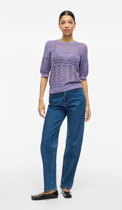 Produktbild Vila VINYA Kurzarm Stricktop (S)