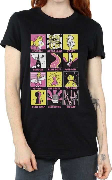 Image du produit Disney - T-shirt TINKERBELL SQUARES - Femme (XXL)