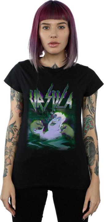 Actual product image Disney Womens/Ladies Ursula Glitch Cotton T-Shirt (XL)