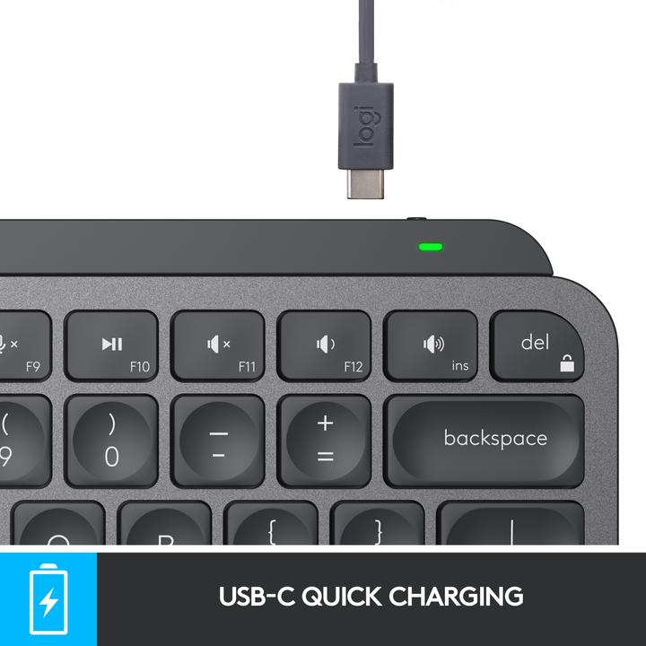 Actual product image Logitech MX Keys Mini (DE, Wireless)