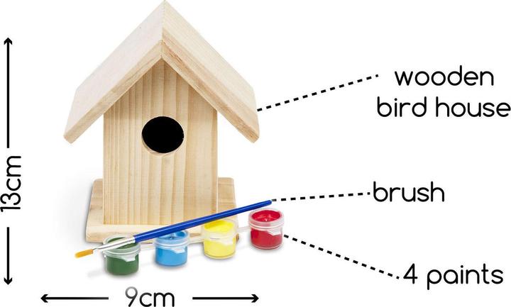 Produktbild BS Vogelhaus zum Bemalen
