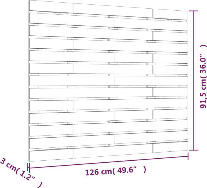 Immagine prodotto VidaXL Oksiutka (126 x 3 x 91,5 cm)