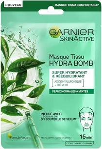 Produktbild Garnier SkinActive Tissue Gezichtsmasker Hydraterend & Regulerend