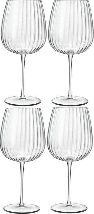 Immagine prodotto Luigi Bormioli Bicchiere da vino rosso Optica 750 ml, 4 pezzi, Trasparente (75 cl, 4 Occhiali, Bicchieri da vino rosso)