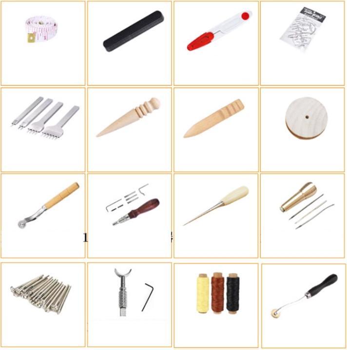 Image du produit Ueli Express Kit d'outils de travail du cuir 48 en 1