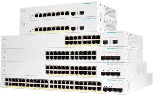 Actual product image Cisco Switch CBS220-48T-4G 52 port (52 Ports)