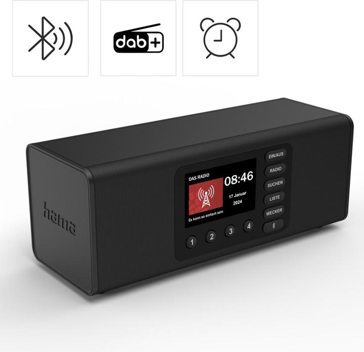 Actual product image Hama DR2002BT (DAB+, DAB, FM, Bluetooth)