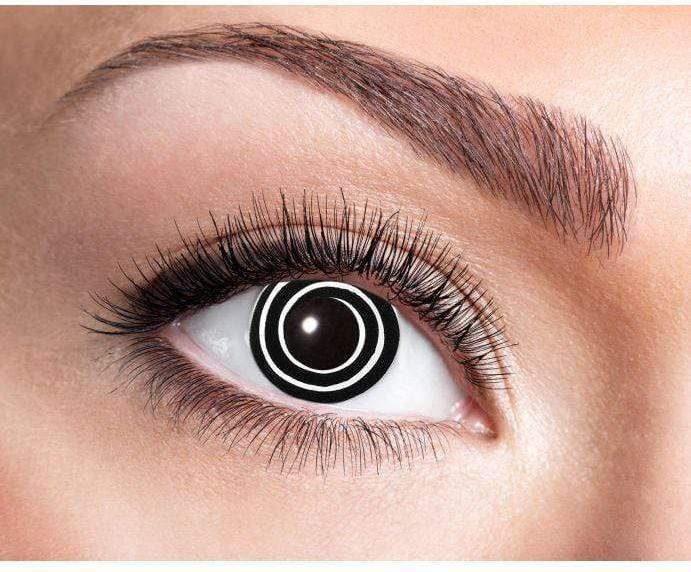 Image du produit Eyecatcher Lentilles de contact Spirale S/W (Noir, blanc)