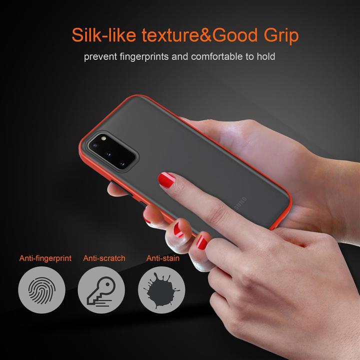 Productafbeelding Cadorabo Hybride matte hoes (Samsung Galaxy S20+)