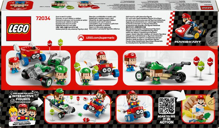 Image du produit LEGO Mario Kart - Baby Mario vs Baby Luigi (72034, LEGO Super Mario)