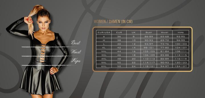 Image du produit Noir Handmade Robe (XXL)