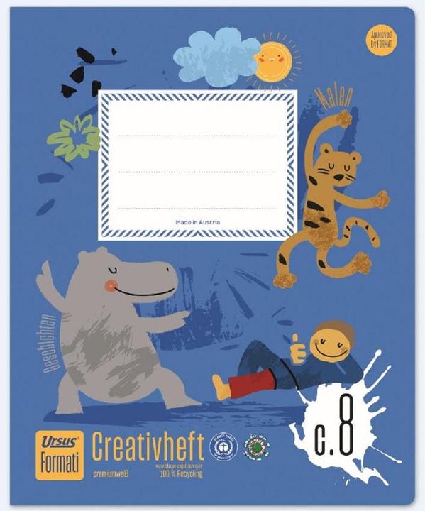 Immagine prodotto Ursus Libretto creativo Quart 20BL liscio (19,5 x 24 cm, Nessuna)