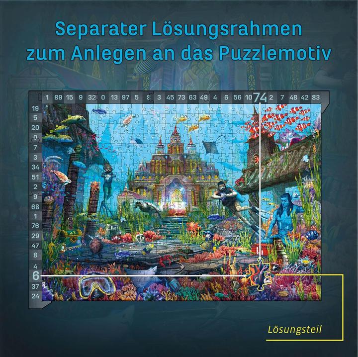 Produktbild Kosmos EXIT® - Das Puzzle Der Schlüssel zu Atlantis (500 Teile)