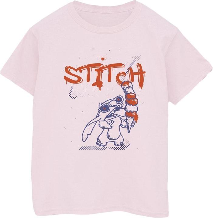 Disney Lilo & Stitch Ice Cream Boyfriend Fit TShirt