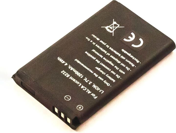 Actual product image AGI 113786 - Battery - Alcatel - 3BN67332AA - Black - Lithium-Ion (Li-Ion) - 1100 mAh