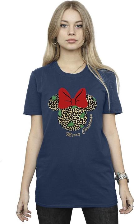 Produktbild Disney Minnie Mouse Leopard Christmas TShirt (L)