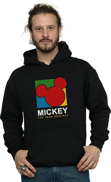 Immagine prodotto Disney Mickey Mouse True 90s Felpa con Cappuccio Uomo (M)