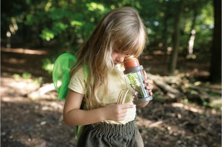 Actual product image small foot Discover" backpack