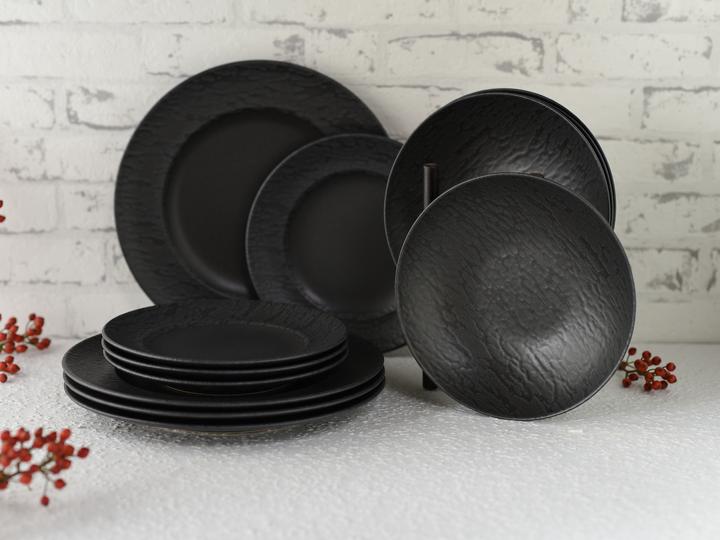 Actual product image CreaTable Rondo slate (12 Piece)