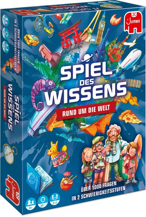 Produktbild Jumbo Spiel des Wissens - Rund um die Welt (Deutsch)
