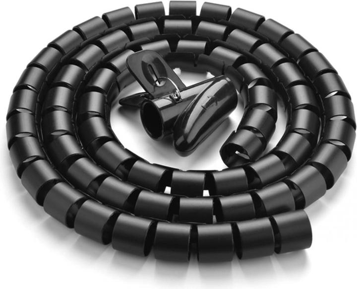 Actual product image Ugreen Flexible cable duct Cable Zipper Management 5m (Cable spiral hose, 500 cm)