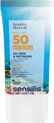 Sensilis Matt Gel Invisible Oil Free Anhydrous SPF50+ 200ml (Sonnencreme, SPF 50, 200 ml, 200 g)