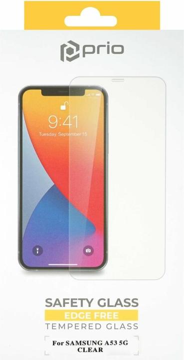 Actual product image prio Clear Protective Glass Screen Film for Samsung A53 5G (1 Piece, Samsung Galaxy A53 5G)