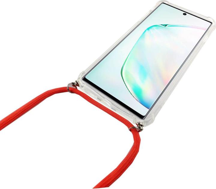 Produktbild König Design Handykette für Samsung Galaxy Note 10 Plus mit Band zum umhängen Kordel Pink Neu
