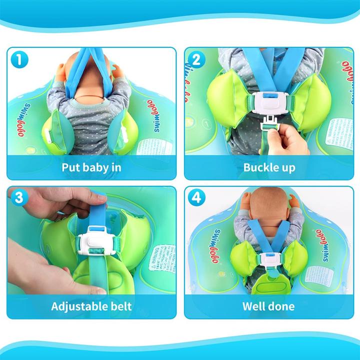Immagine prodotto Neusky Anello da nuoto per bambini con tettuccio parasole