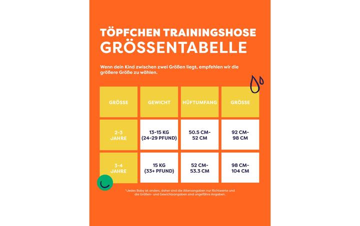 Produktbild Bambino Mio Töpfchen-Trainingshose (Gr. 6, 3 Stück)