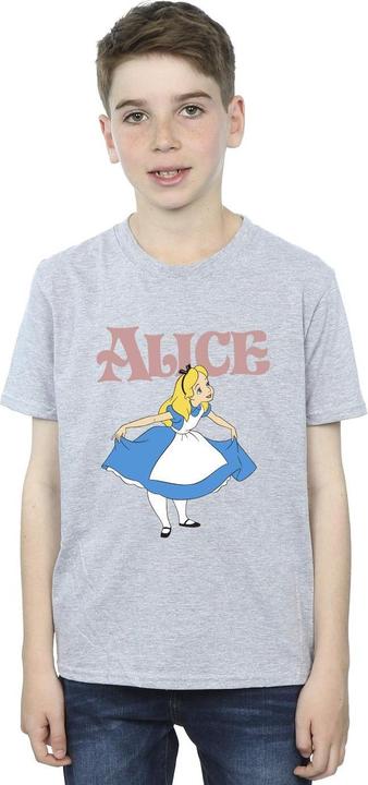 Actual product image Disney Boys Alice In Wonderland Take A Bow T-Shirt (128)