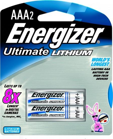 Productafbeelding Energizer Ultiem Lithium (2 Pcs., AAA, 1250 mAh)