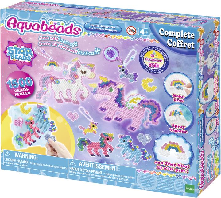Actual product image Aquabeads AQB Mystical Unicorn Craft Set