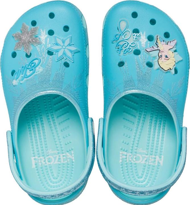Actual product image Crocs K's Frozen Elsa Classic Clog (33)