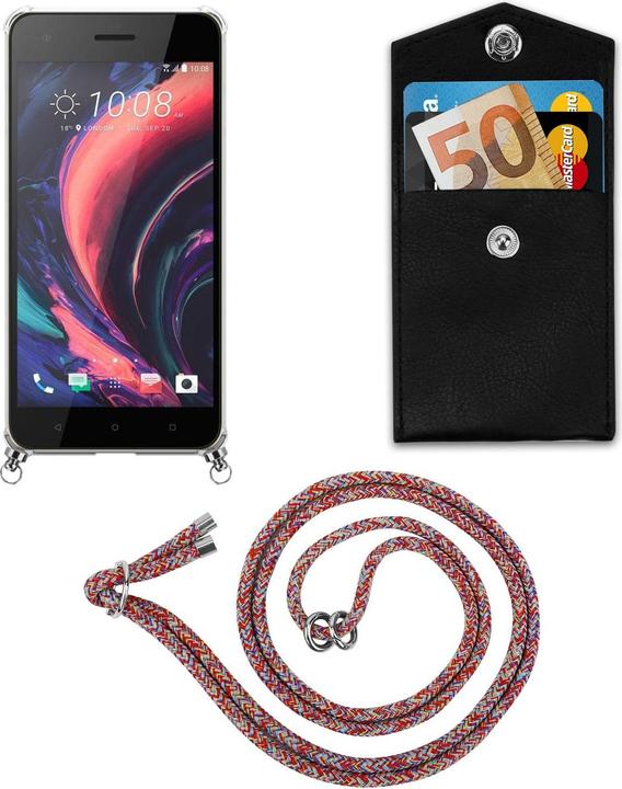 Produktbild Cadorabo TPU Handy Kette SILBER Cover