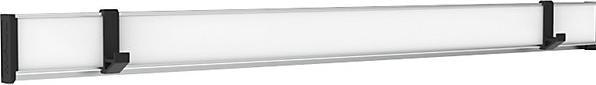 Actual product image Maul MAULtalent multifunction clamping rail, length 525 mm, pack of 4, aluminium.