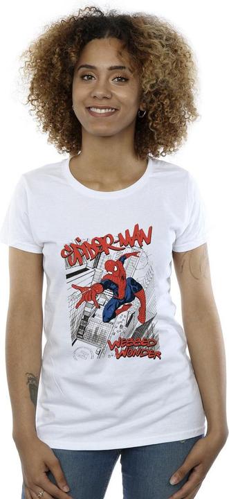 Produktbild SpiderMan Sketch City TShirt (XL)